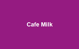 Cafe Milk